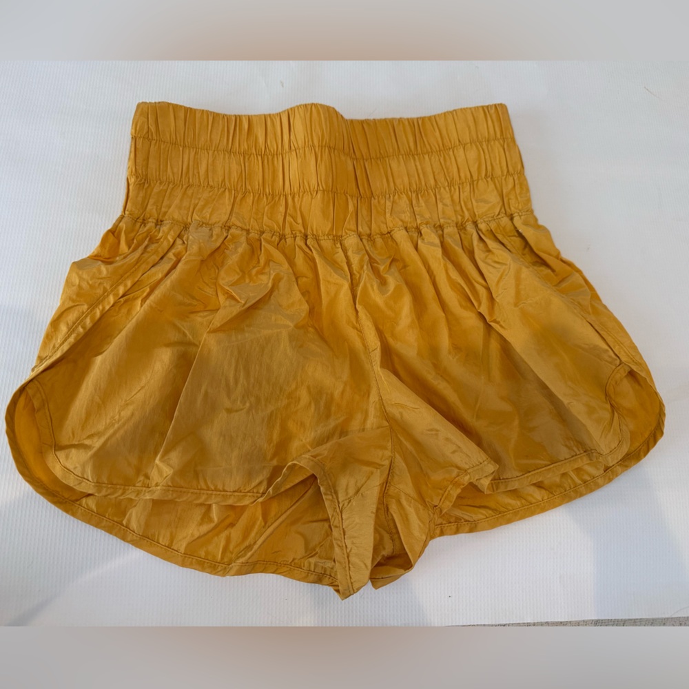 FP Movement by Free People The Way Home  Yellow Shorts